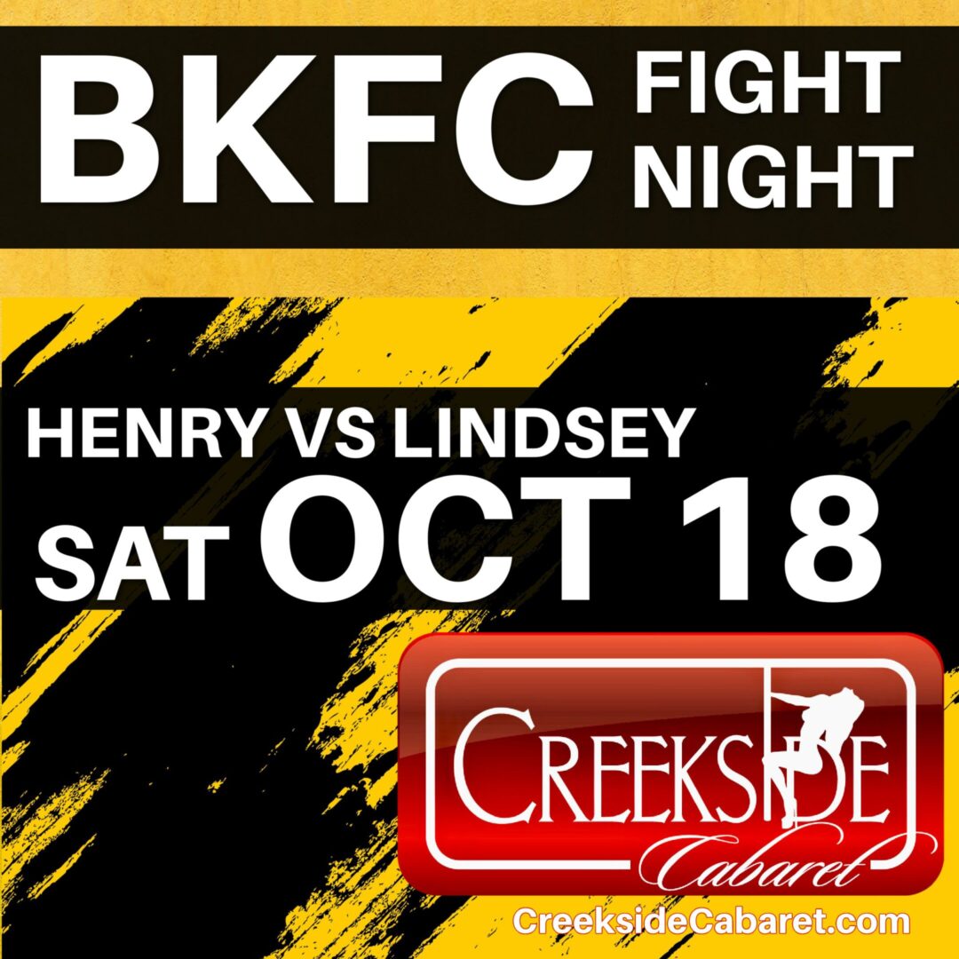 BKFC Fight Night event on October 18.